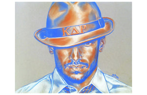 Mr. Kappa Delta Rho - Original Chalk Pastel