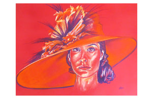 Miriam - Original Chalk Pastel