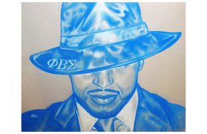 Mr. Phi Beta Sigma - Original Chalk Pastel