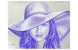 Ms. Sigma Sigma Sigma - Original Chalk Pastel