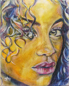 Above Essence - Original Oil Pastel Painting