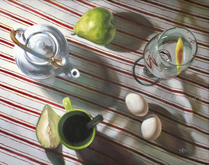 Breakfast on the Patio - Fine Art Print